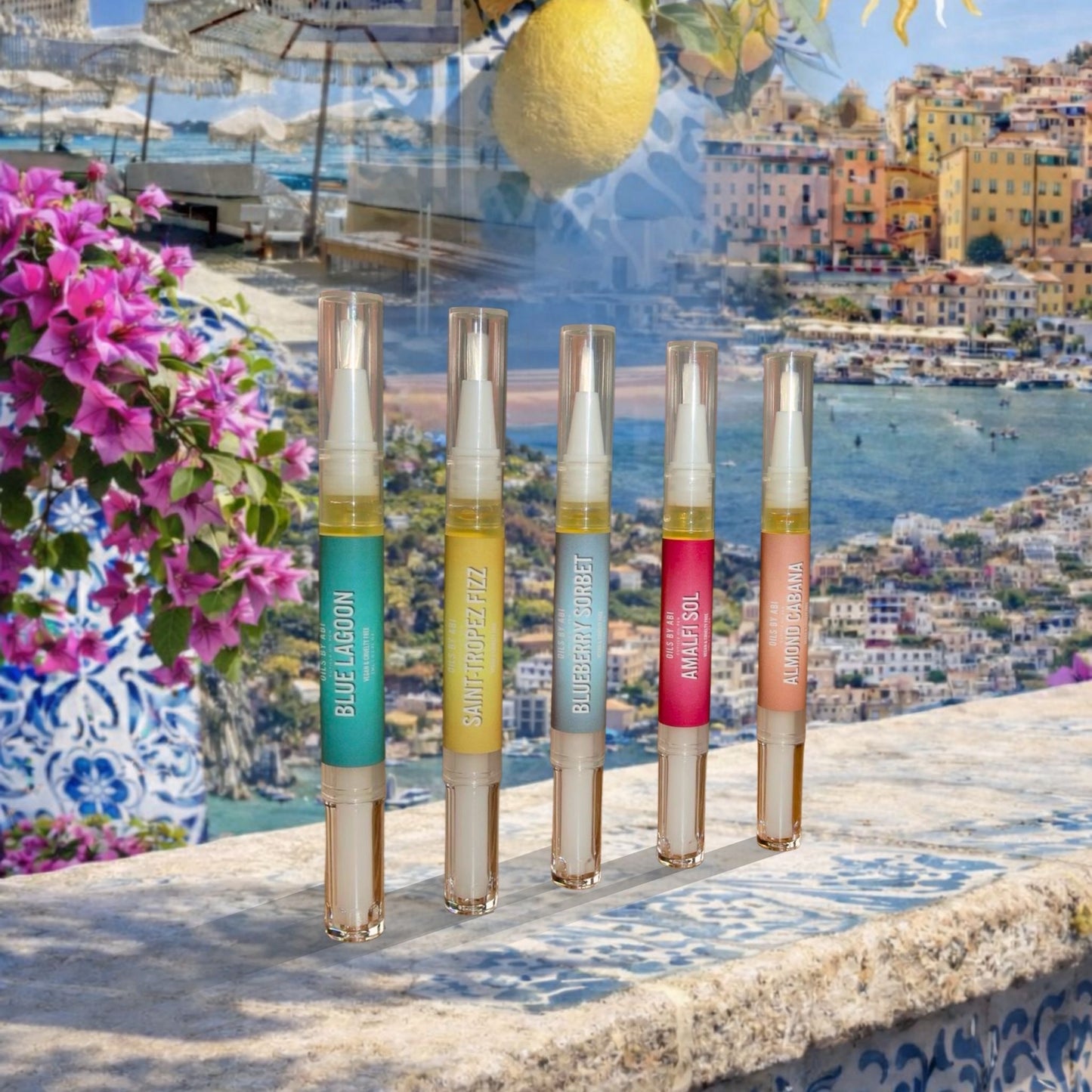 Bundle Of 5 Cuticle Oil Pens | Euro Summer Collection